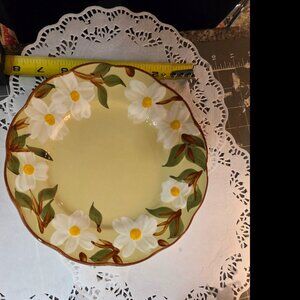 Stangl White Dogwood salad plate - free shipping - vintage